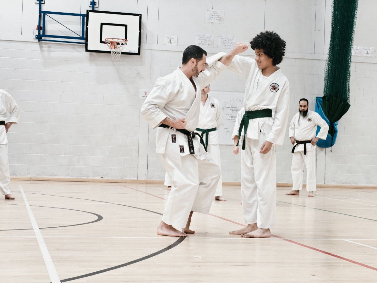 Training at Bukonkai Dunstable Karate Club